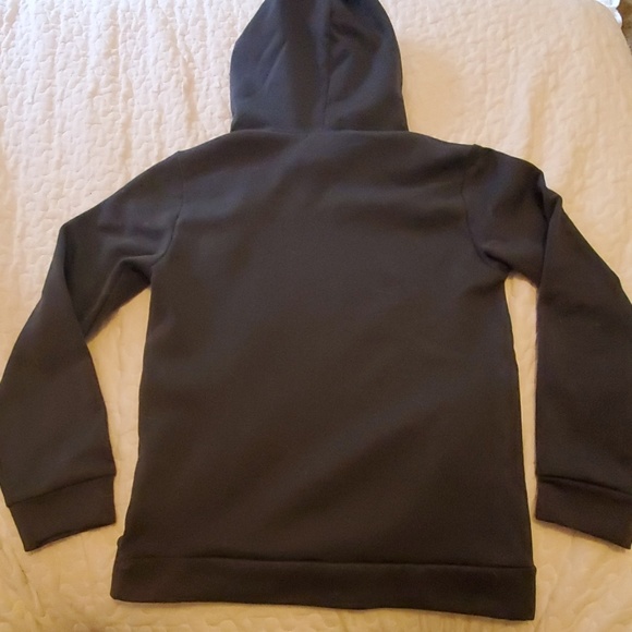 Grey hooded top button sweater - Picture 6 of 6